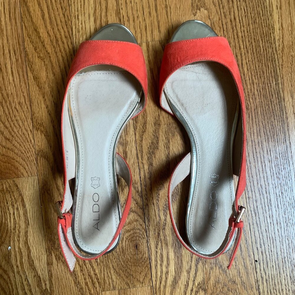 Aldo Sling Back Ballerina Flats